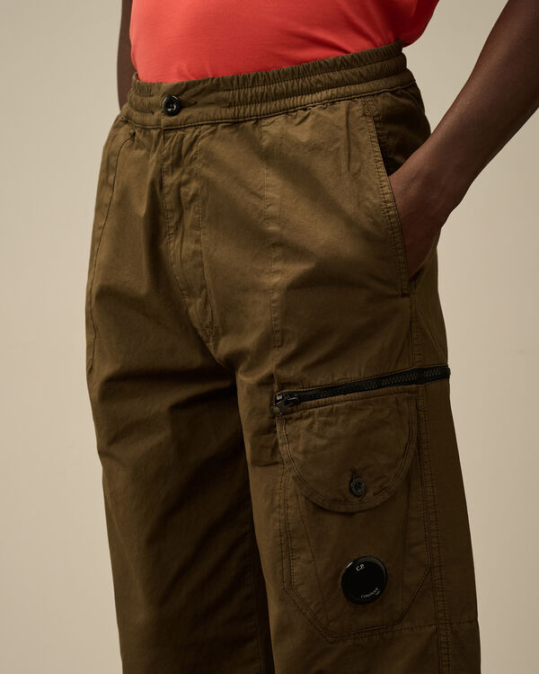 C.p. Company Microreps Boxy Cargo Lens Pants IVY GREEN