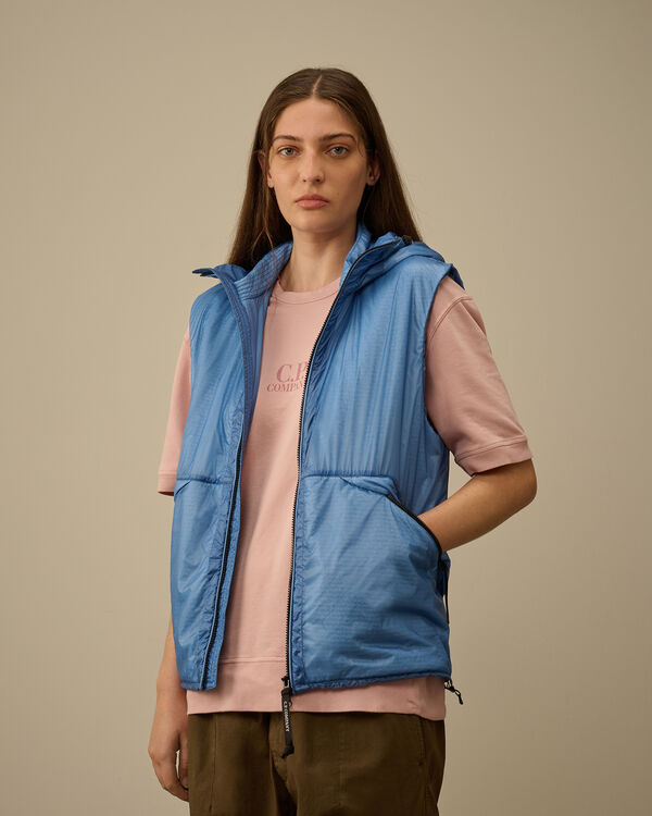 C.p. Company Nada Shell Primaloft® Goggle Vest PACIFIC COAST - LIGHT-BLUE