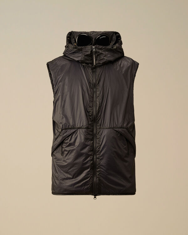 c.p. company Nada Shell Primaloft® Goggle Vest TOTAL ECLIPSE - BLUE