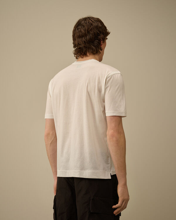 C.p. Company No Gravity Jersey Logo T-Shirt GAUZE WHITE