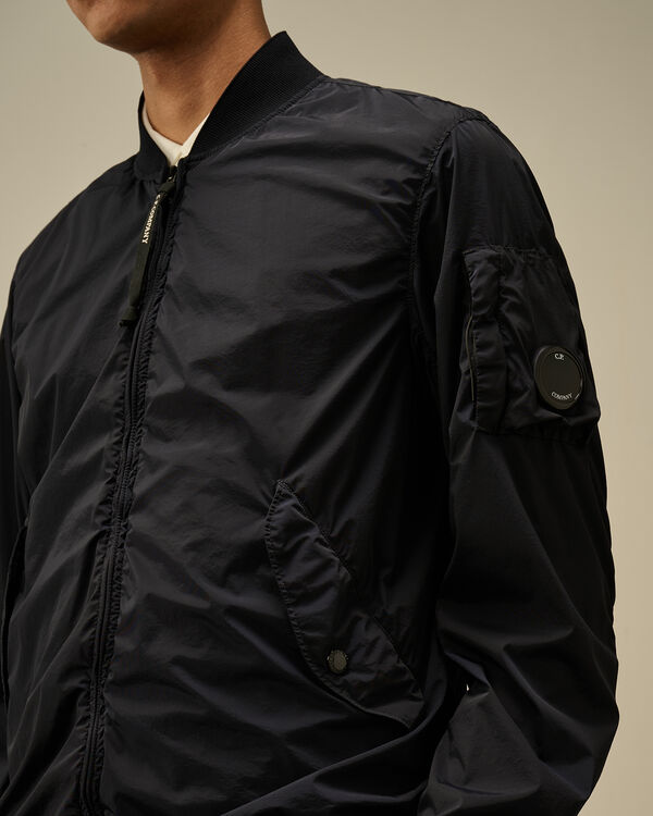 C.p. Company Nycra-R Bomber Jacket TOTAL ECLIPSE - BLUE