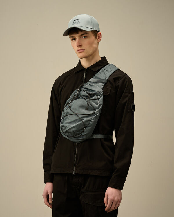 C.p. Company Nylon B Crossbody Rucksack STORMY WEATHER - BLUE