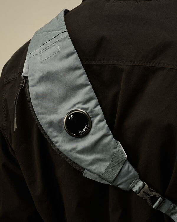 C.p. Company Nylon B Crossbody Rucksack STORMY WEATHER - BLUE