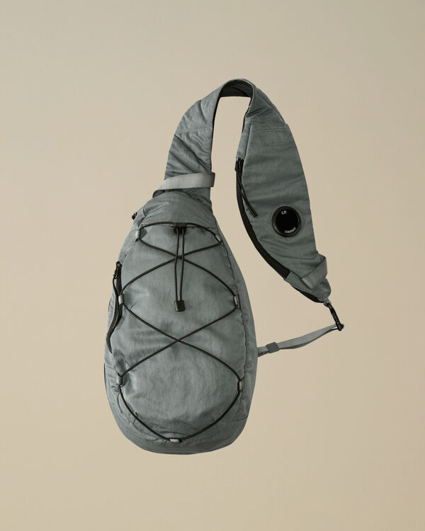 c.p. company Nylon B Crossbody Rucksack STORMY WEATHER - BLUE