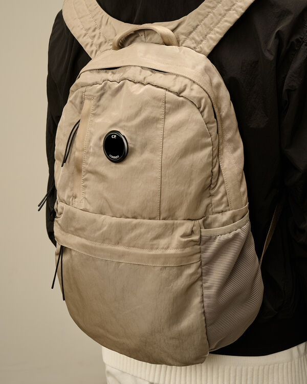 C.p. Company Nylon B Lens Backpack VINTAGE KHAKI - BEIGE
