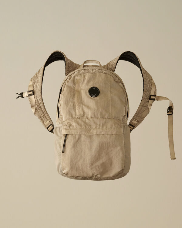 c.p. company Nylon B Lens Backpack VINTAGE KHAKI - BEIGE