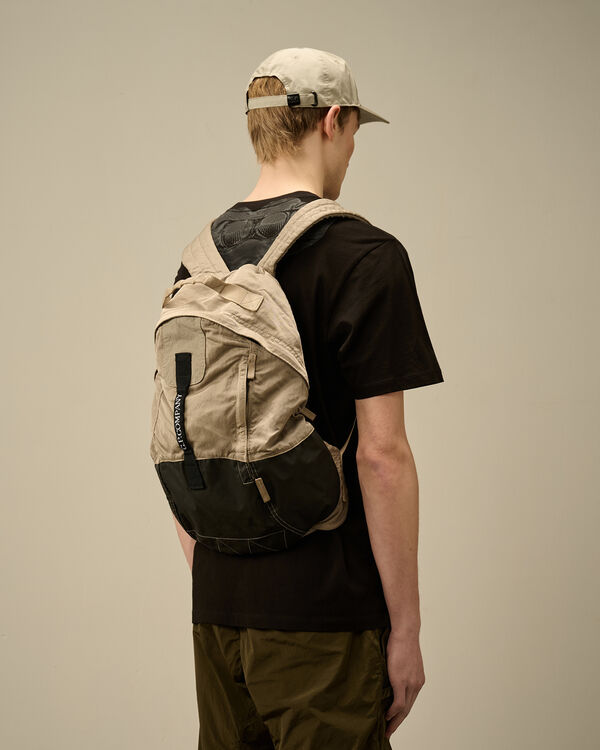 C.p. Company Nylon B Rounded Backpack VINTAGE KHAKI - BEIGE