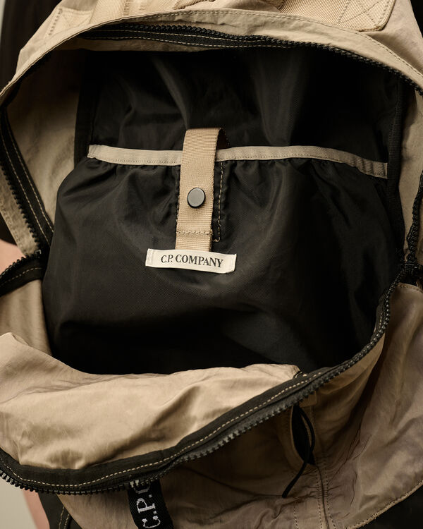 C.p. Company Nylon B Rounded Backpack VINTAGE KHAKI - BEIGE