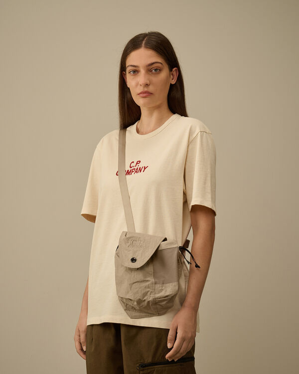 C.p. Company Plain Paper Touch Mini Bag VINTAGE KHAKI - BEIGE