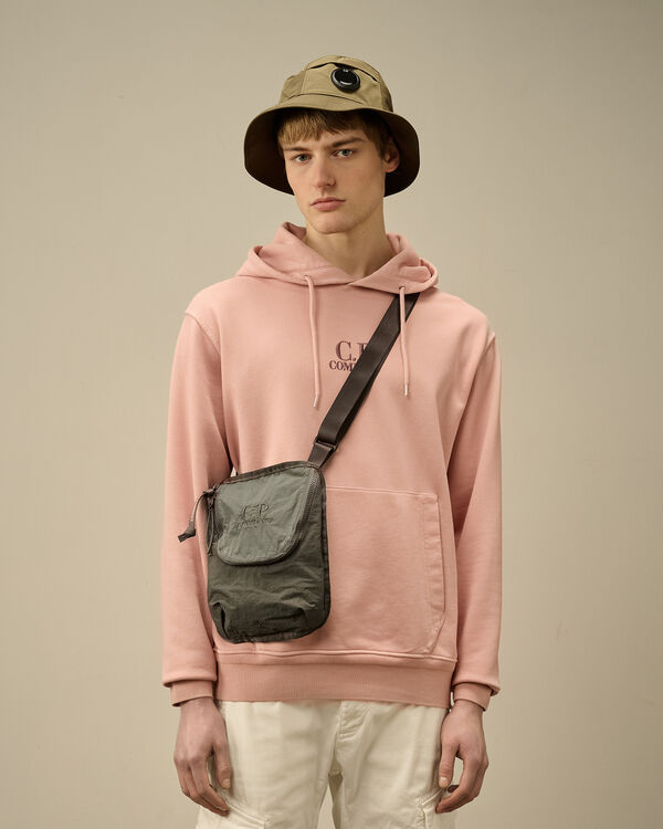 C.p. Company Plain Paper Touch Shoulder Bag SMOKED PEARL - GREY