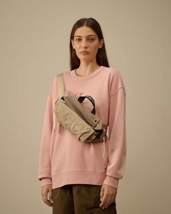 C.p. Company Plain Paper Touch Waistbag VINTAGE KHAKI - BEIGE