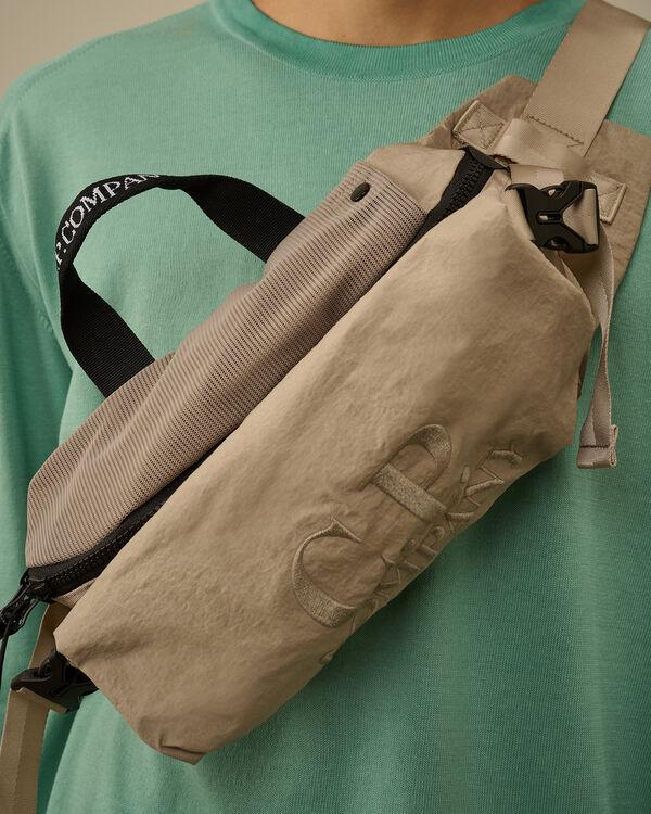 C.p. Company Plain Paper Touch Waistbag VINTAGE KHAKI - BEIGE