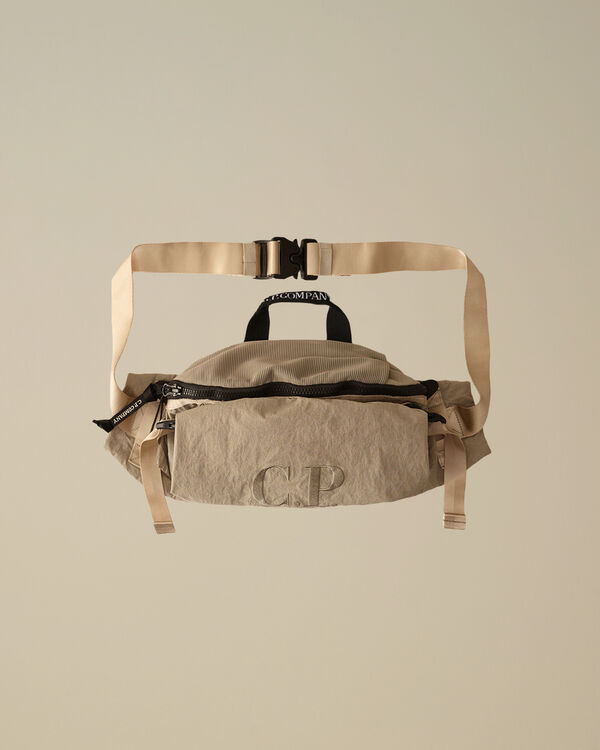 c.p. company Plain Paper Touch Waistbag VINTAGE KHAKI - BEIGE