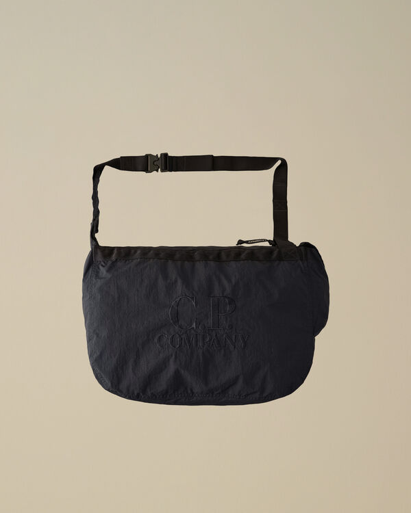 c.p. company Plain Paper Touch Zipped Bag TOTAL ECLIPSE - BLUE