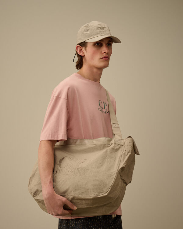 C.p. Company Plain Paper Touch Zipped Bag VINTAGE KHAKI - BEIGE