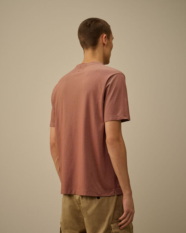 C.p. Company Tacting Piquet Embroidery T-Shirt SABLE - BROWN