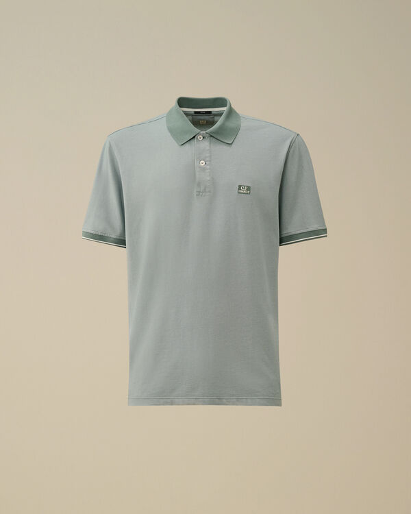 c.p. company Tacting Piquet Polo STORMY WEATHER - BLUE