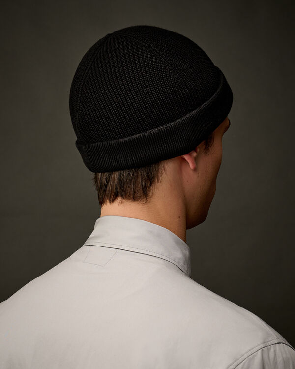 C.p. Company The Metropolis Series Cotton Beanie BLACK