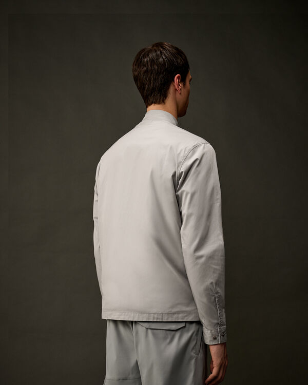 C.p. Company The Metropolis Series Gabardine Longsleeve Shirt LIMESTONE - GREY