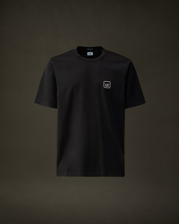 c.p. company The Metropolis Series Mercerized Jersey Urban Tech T-Shirt BLACK