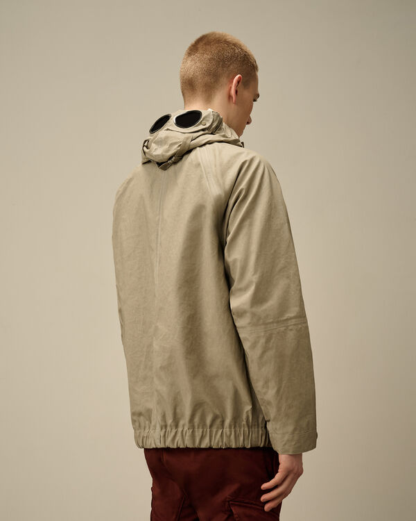 C.p. Company TOOB-Two Goggle Jacket VINTAGE KHAKI - BEIGE