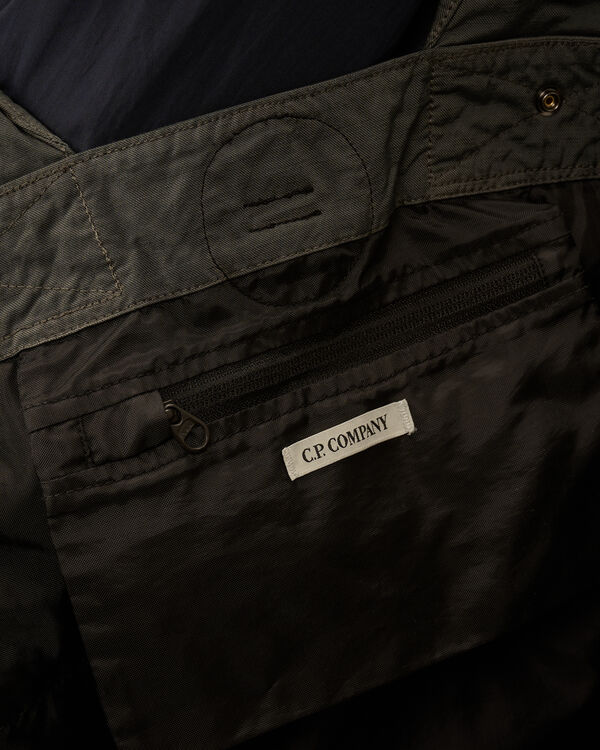 C.p. Company Twill Left Hand Logo Bag SMOKED PEARL - GREY