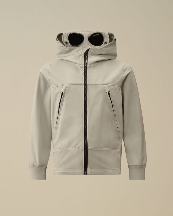 C.p. Company U16 C.P. Shell-R Goggle Jacket BLUE FOX - GREY