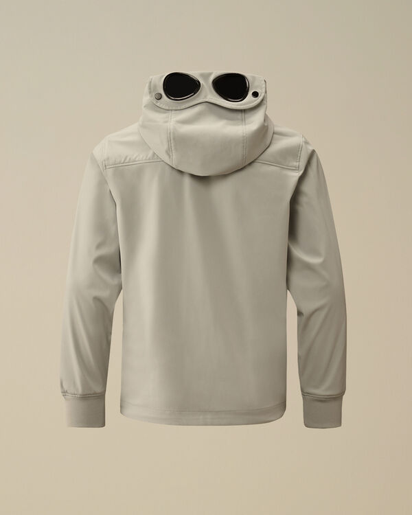 C.p. Company U16 C.P. Shell-R Goggle Jacket BLUE FOX - GREY