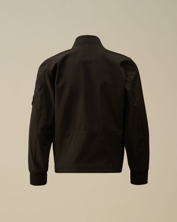 C.p. Company U16 C.P. Shell-R Lens Full Zip Bomber Jacket BLACK