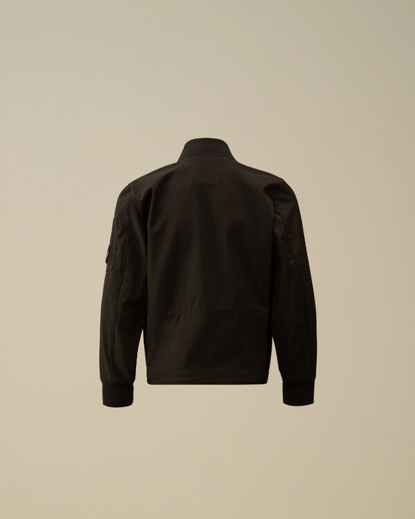 C.p. Company U16 C.P. Shell-R Lens Full Zip Bomber Jacket BLACK