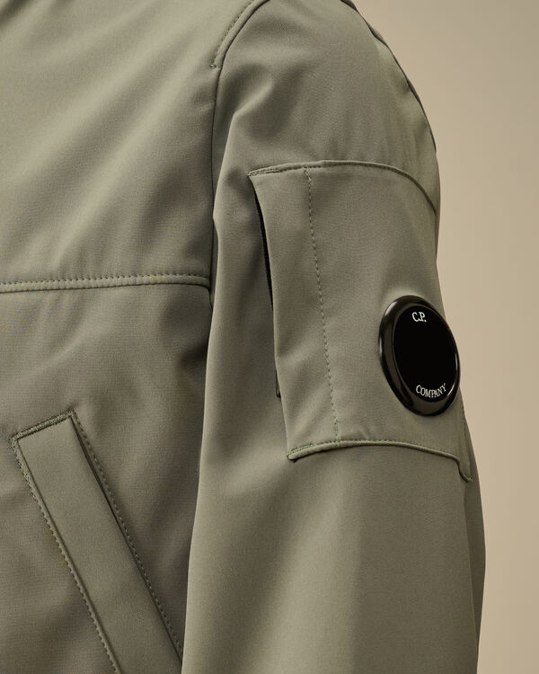 C.p. Company U16 C.P. Shell-R Lens Full Zip Bomber Jacket THYME - GREEN