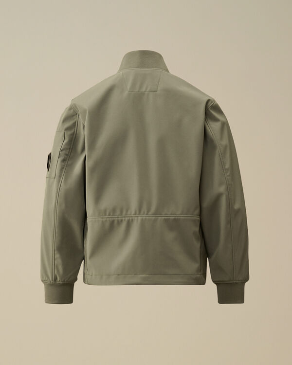 C.p. Company U16 C.P. Shell-R Lens Full Zip Bomber Jacket THYME - GREEN