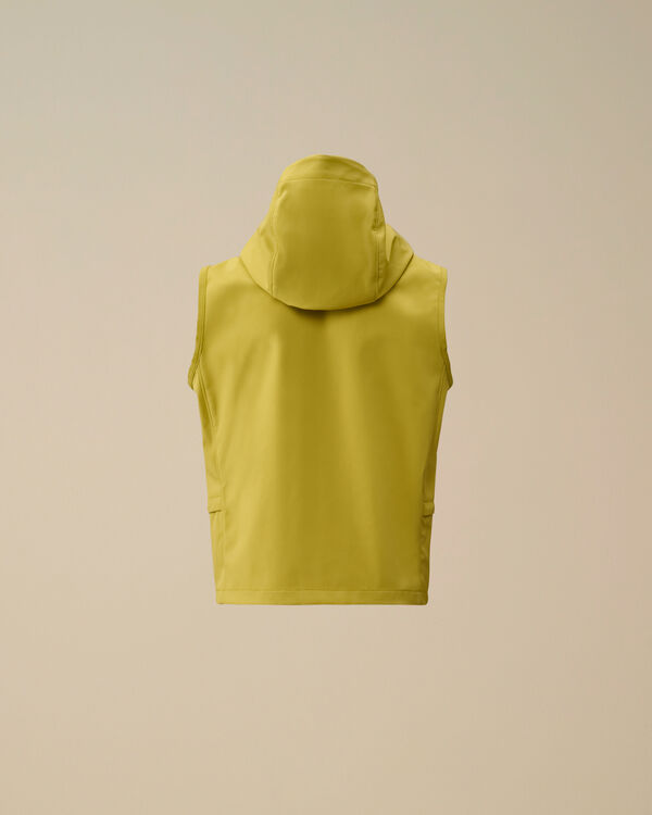 C.p. Company U16 C.P. Shell-R Lens Hooded Vest CRESS GREEN