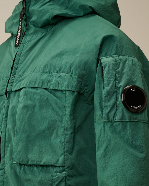 C.p. Company U16 Chrome-R Hooded Lens Jacket BAYOU - GREEN
