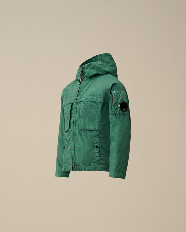 c.p. company U16 Chrome-R Hooded Lens Jacket BAYOU - GREEN