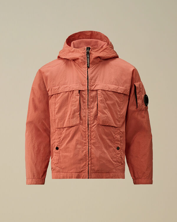C.p. Company U16 Chrome-R Hooded Lens Jacket CANYON CLAY - PINK