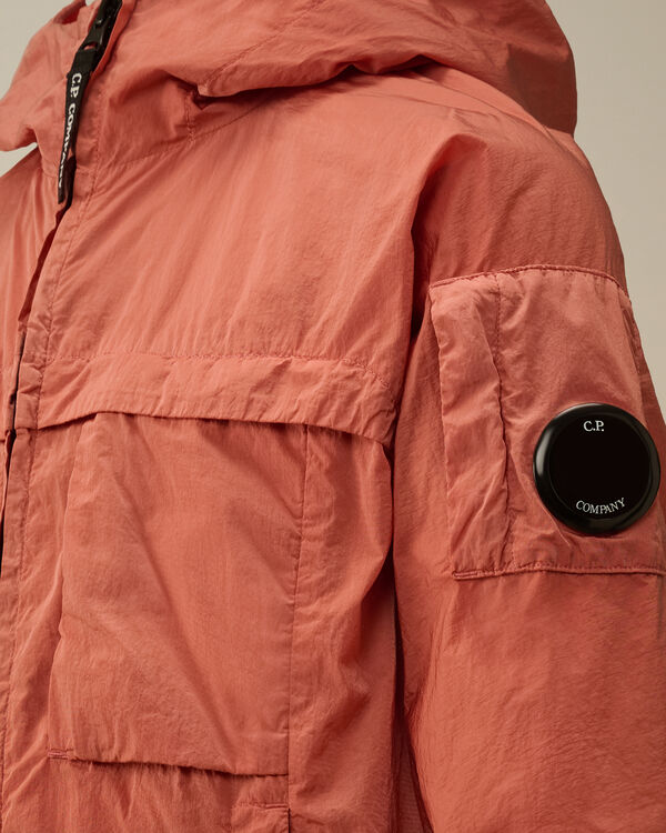 C.p. Company U16 Chrome-R Hooded Lens Jacket CANYON CLAY - PINK