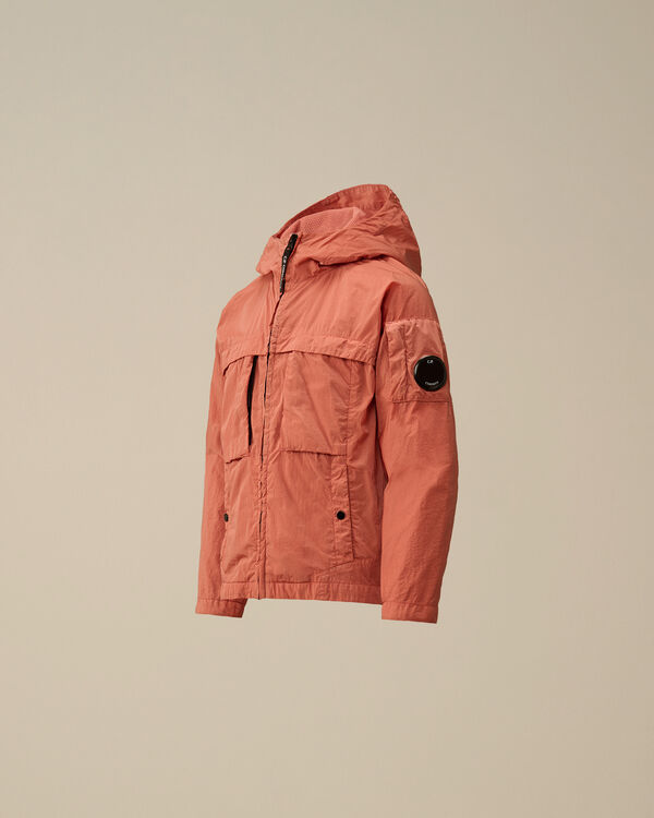 c.p. company U16 Chrome-R Hooded Lens Jacket CANYON CLAY - PINK