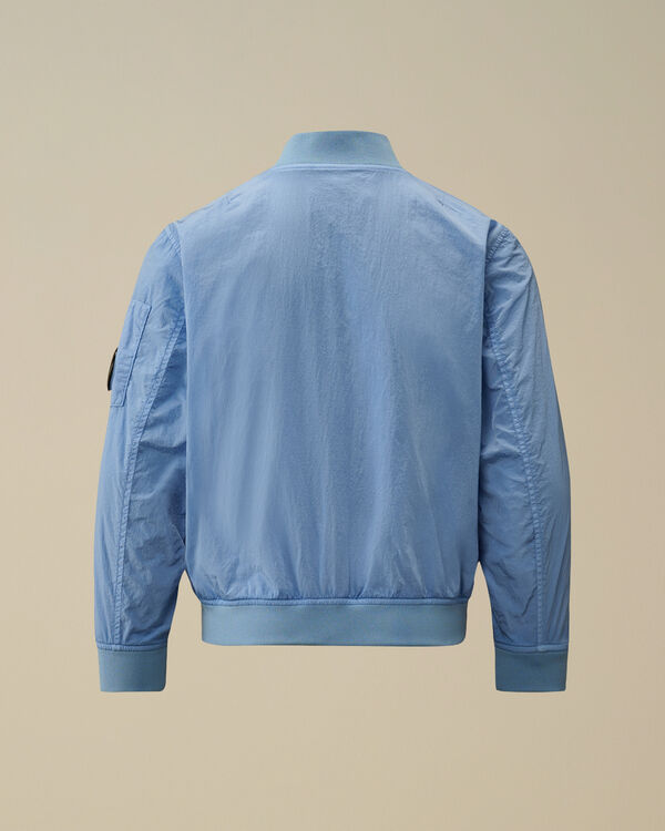 C.p. Company U16 Chrome-R Lens Bomber Jacket PACIFIC COAST - LIGHT-BLUE