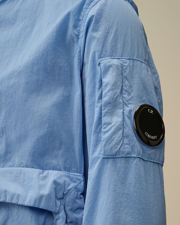 C.p. Company U16 Chrome-R Lens Bomber Jacket PACIFIC COAST - LIGHT-BLUE