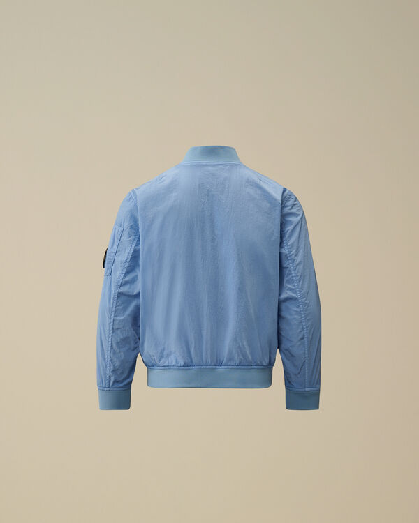 C.p. Company U16 Chrome-R Lens Bomber Jacket PACIFIC COAST - LIGHT-BLUE