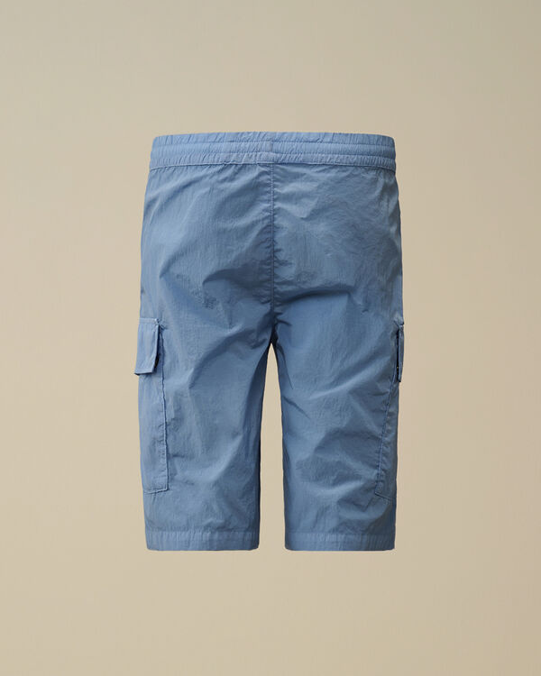 C.p. Company U16 Chrome-R Lens Cargo Shorts PACIFIC COAST - LIGHT-BLUE