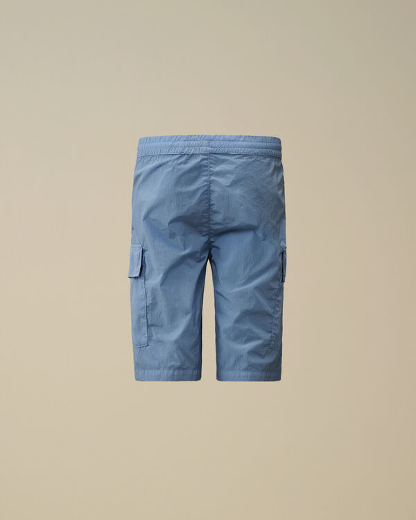 C.p. Company U16 Chrome-R Lens Cargo Shorts PACIFIC COAST - LIGHT-BLUE