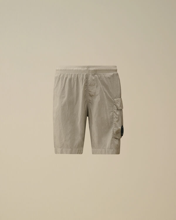 C.p. Company U16 Chrome-R Long Cargo Swim Shorts BLUE FOX - GREY