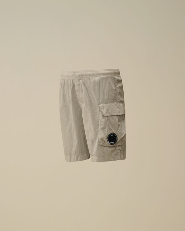 c.p. company U16 Chrome-R Long Cargo Swim Shorts BLUE FOX - GREY