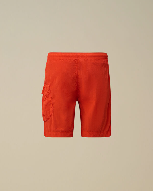 C.p. Company U16 Chrome-R Long Cargo Swim Shorts POINCIANA - ORANGE
