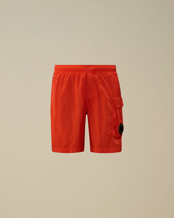 C.p. Company U16 Chrome-R Long Cargo Swim Shorts POINCIANA - ORANGE
