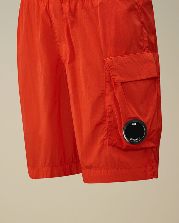 C.p. Company U16 Chrome-R Long Cargo Swim Shorts POINCIANA - ORANGE
