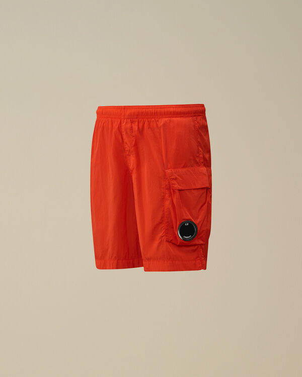 c.p. company U16 Chrome-R Long Cargo Swim Shorts POINCIANA - ORANGE