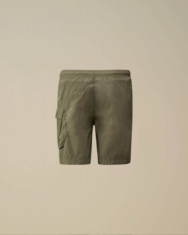 C.p. Company U16 Chrome-R Long Cargo Swim Shorts THYME - GREEN